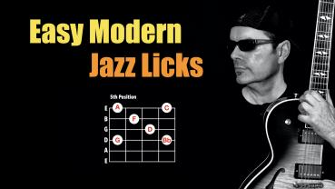 Easy Modern Jazz Licks - Achim Kohl Jazz Guitar